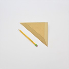 Triangle Corner 8 inch Pottery Form